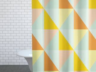 Bathroom Prints and Shower Curtains, JUNIQE JUNIQE Tropikal Banyo Tekstil Ürünleri & Aksesuarlar