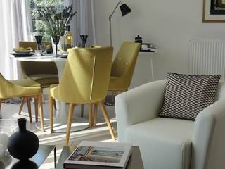 appartement décoré en région parisienne, interface design interface design Modern houses