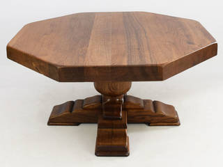 Octagonal Dutch Oak Coffee Table Restored Furniture Online Phòng khách phong cách đồng quê Side tables & trays