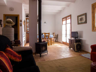 La casa de Tere y Miguel, FGMarquitecto FGMarquitecto Rustic style living room