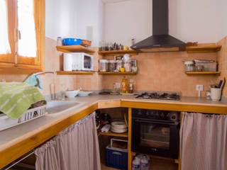 La casa de Tere y Miguel, FGMarquitecto FGMarquitecto ห้องครัว