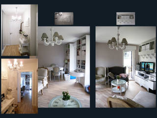 English country style appartement, I.D.E.E I.D.E.E Salon classique