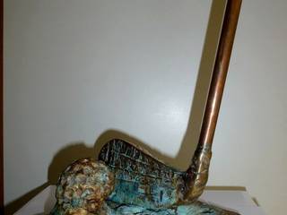 TROPHEE GOLF, ROJO Sculpture cuivre bronze ROJO Sculpture cuivre bronze 更多房间