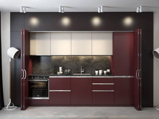 Garnet kitchen, SVAI Studio SVAI Studio مطبخ