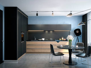 Morning coffee, SVAI Studio SVAI Studio Minimalist kitchen