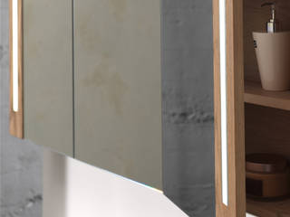 Echtholzbadmöbel aus der Serie Pandora, F&F Floor and Furniture F&F Floor and Furniture Modern bathroom