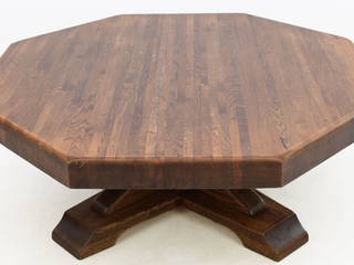 Octagonal Dutch Oak Coffee Table, Restored Furniture Online Restored Furniture Online Country style living room