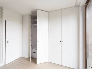 Meble na wymiar do apartamentu na warszawskiej Ochocie, 3TOP 3TOP Modern dressing room Storage