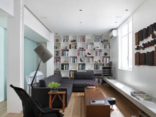 Apartamento Ipanema, andre piva arquitetura andre piva arquitetura Modern Living Room