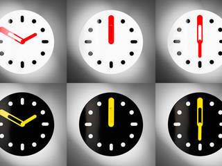 Wall Clock „Wien”, Phil Divi Product Design Phil Divi Product Design Nowoczesny salon