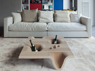 Tavolino TUCANO, DUNAdesign DUNAdesign 现代客厅設計點子、靈感 & 圖片