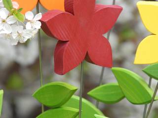 Sommerzeit = Gartenzeit, Baumelemente Baumelemente Jardins campestres