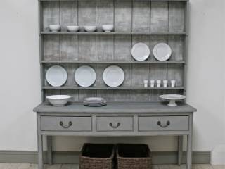 Distressed Georgian Dresser A Stylish Existence Rustic style dining room Dressers & sideboards