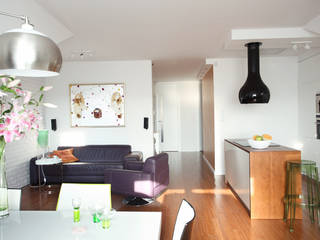 Mansarda, Tarna Design Studio Tarna Design Studio Modern living room