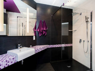 Apartament Dwupoziomowy, Tarna Design Studio Tarna Design Studio Modern bathroom