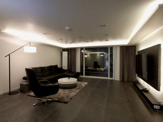 전주 아중리 대우아파트 -the grey-, 디자인투플라이 디자인투플라이 Salon moderne
