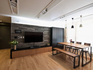 새아파트 분위기 바꿔주기 전주 서희스타힐스 아파트 , 디자인투플라이 디자인투플라이 Modern living room