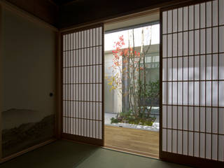 茨木の家, GREENSPACE GREENSPACE Jardines de estilo moderno