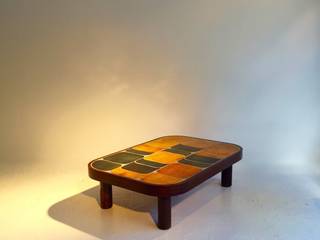Roger Capron : table basse modèle "Shogun" vers 1960, Desprez-Breheret Gallery Desprez-Breheret Gallery Приміщення для зберігання