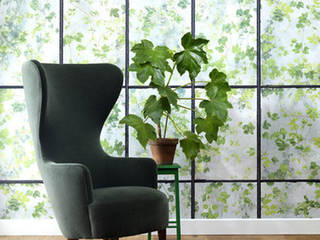 NLXL LAB, Greenhouse Wallpaper by Erik Gutter Dust Landelijke muren & vloeren Behang