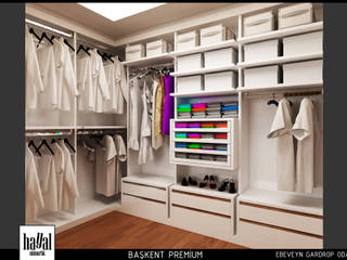 Başkent Premium Örnek Daire, Hayal Mimarlık Mühendislik Proje İnş.San. Tic. Ltd.Şti. Hayal Mimarlık Mühendislik Proje İnş.San. Tic. Ltd.Şti. Modern dressing room Wardrobes & drawers