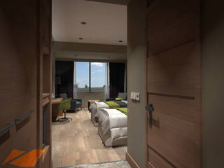 Nearport Hotel-Room Istanbul, teknogrup design teknogrup design Espaces commerciaux