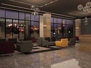 Nearport Hotel-Lobby Istanbul, teknogrup design teknogrup design 商业空间