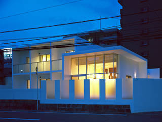横川の家, 中本一哉建築設計事務所 中本一哉建築設計事務所 Modern home