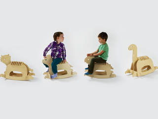 Dino Rockers, M Design Living M Design Living Habitaciones para niños de estilo moderno