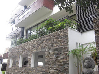 VIJAYA RESIDENTIAL APPARTMENTS, Muraliarchitects Muraliarchitects Moderne Häuser