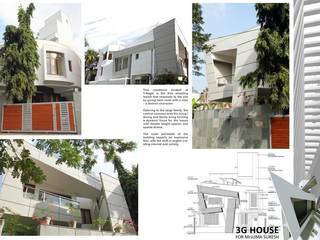 3G HOUSE – UMA SURESH, Muraliarchitects Muraliarchitects Modern Houses