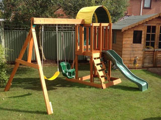 Customer Climbing Frames, Climbing Frames UK Climbing Frames UK Jardins clássicos