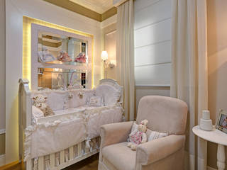 QUARTO DE BEBE, Fernanda Marchette Arquitetura Fernanda Marchette Arquitetura 嬰兒房/兒童房