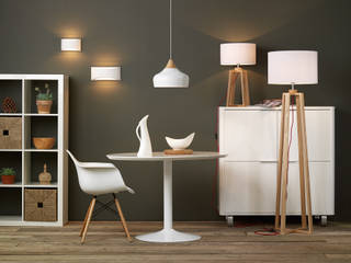 Contemporary Dining Room Inspiration, Shine Lighting Ltd Shine Lighting Ltd Salas de jantar modernas