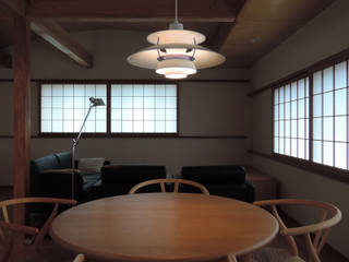 菊川の家, 堀内総合計画事務所 堀内総合計画事務所 オリジナルデザインの リビング