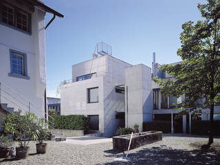 Wohnhaus mit Atelier, Zürich, Bob Gysin + Partner BGP Bob Gysin + Partner BGP Moderne Häuser