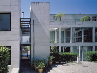 Housing with a studio, Zürich, Bob Gysin + Partner BGP Bob Gysin + Partner BGP Modern Houses
