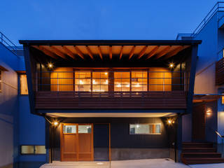 生駒の家, 建築工房 at ease 建築工房 at ease 現代房屋設計點子、靈感 & 圖片