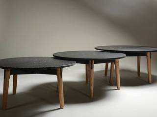 Mesa centro Hiru, Mediamadera Mediamadera Living roomSide tables & trays Wood Black