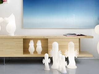 Moomin Lights by Feelis Helsinki, Moomin Moomin Minimalist living room Plastic