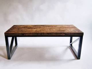 Vintage coffee table “RUSTIC”, NordLoft - Industrial Design NordLoft - Industrial Design Salon industriel