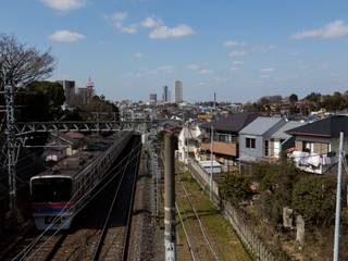 トネリコの家, 長久保健二設計事務所 長久保健二設計事務所 Casas estilo moderno: ideas, arquitectura e imágenes