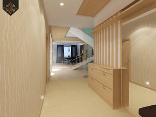 Уютный минимализм, Decor&Design Decor&Design Minimalist corridor, hallway & stairs
