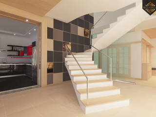 Уютный минимализм, Decor&Design Decor&Design Minimalist corridor, hallway & stairs
