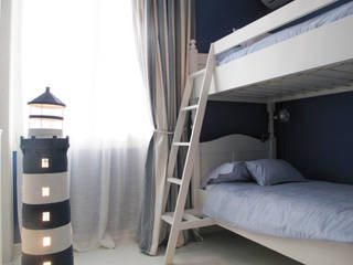 casa Fiori, Studio Matteoni Studio Matteoni Спальня в средиземноморском стиле