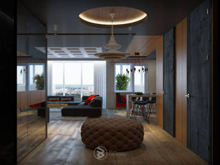 Квартира в Броварах 2, 27Unit design buro 27Unit design buro Livings de estilo ecléctico
