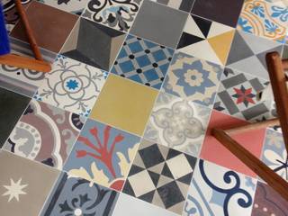 Random Tile Collection Work House Collection Eklektyczne ściany i podłogi Kafelki