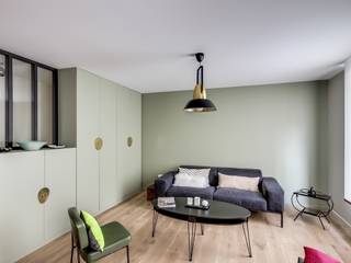 Appartement à Paris, Meero Meero Industrial style living room