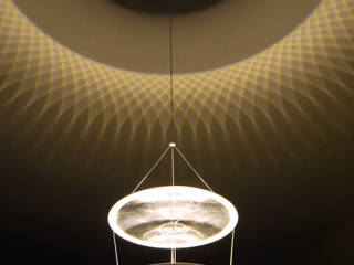 Star Polygon lamp, Arnout Meijer Studio Arnout Meijer Studio モダンデザインの リビング