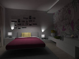 Progetto camera moderna, Outletarreda di A. Boz Outletarreda di A. Boz Modern Bedroom